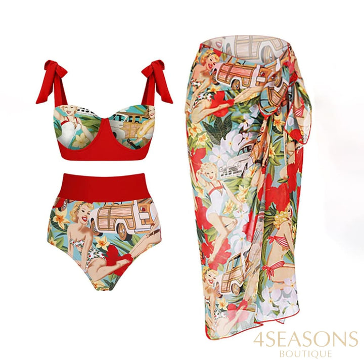 Jane Bikini + Free Pareo