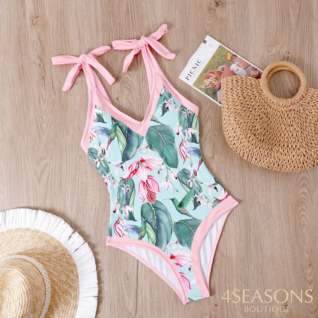 Emerald Swimsuit + Free Pareo