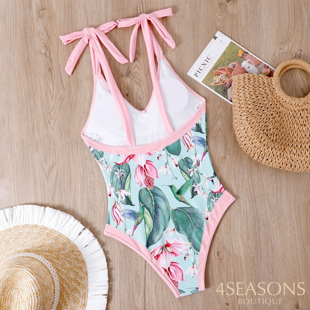 Emerald Swimsuit + Free Pareo