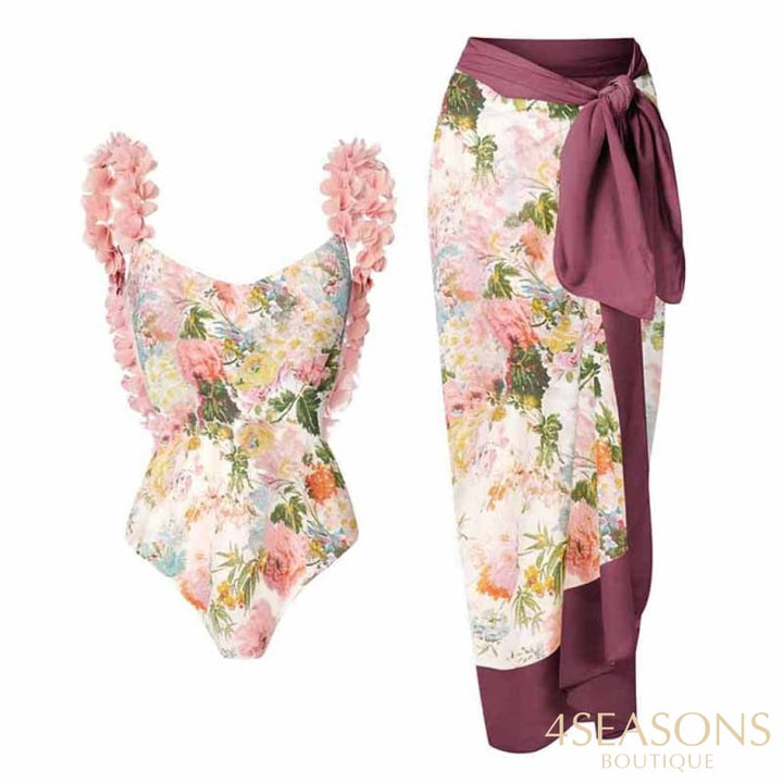 Zilu Swimsuit + Free Pareo