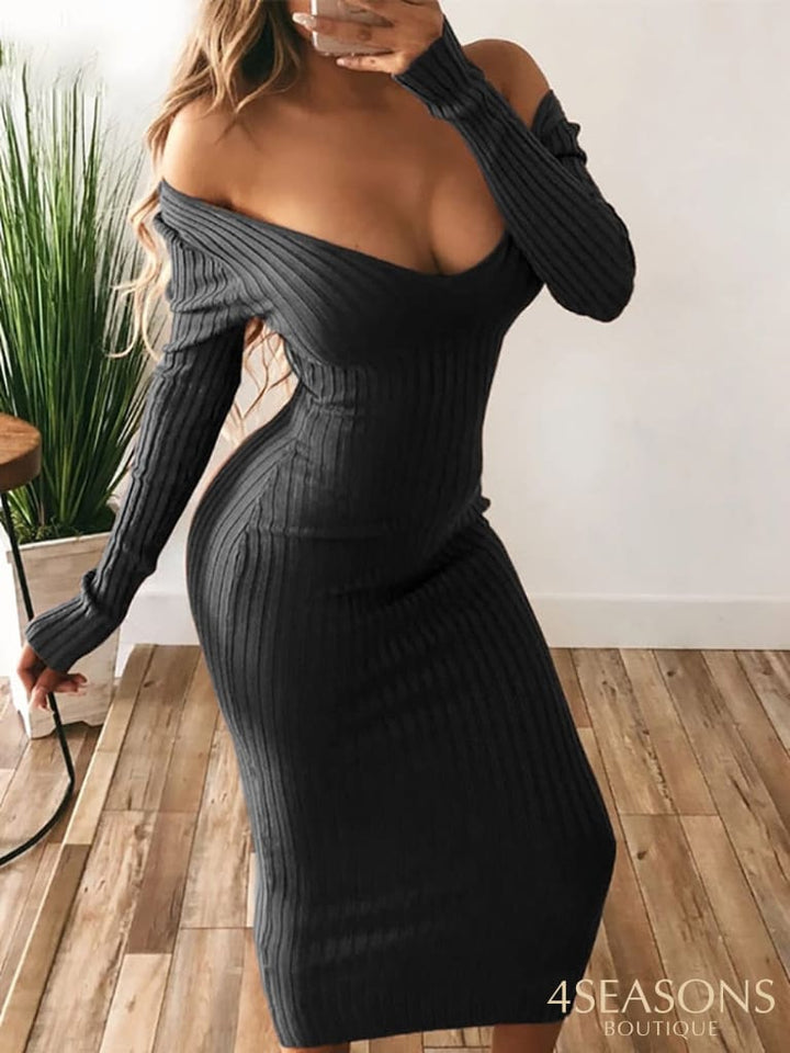 Vestido Canelado Aurora