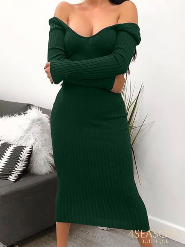 Vestido Canelado Aurora