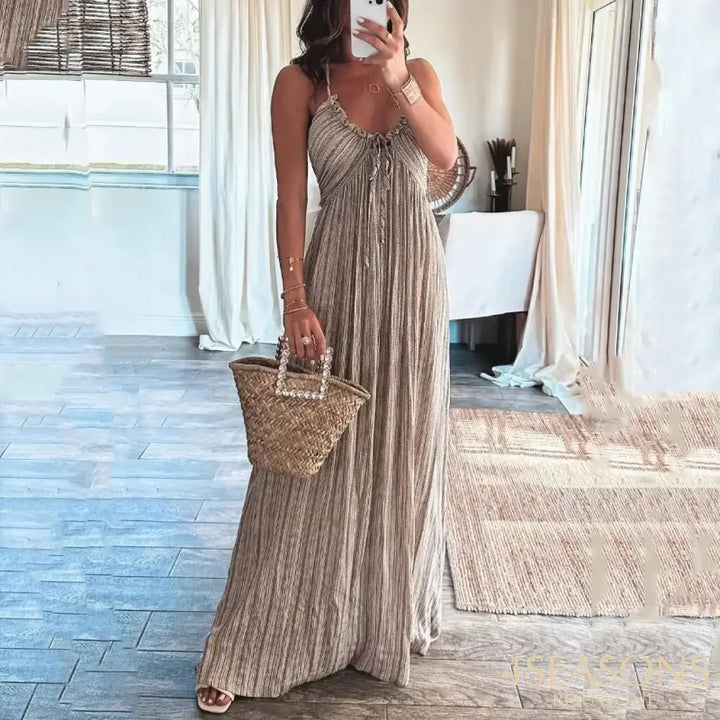 Vestido Monocromático Coachella